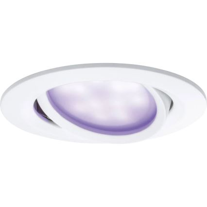 Paulmann 93940 - SET 3x LED RGBW/2W IP23 Lampada da incasso dimmerabile per bagni 230V