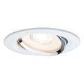 Paulmann 93945 - LED/6,8W IP23 Dimmable bathroom da incasso chiaro COIN 230V