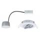 Paulmann 93961 - LED/7W IP23 Lampada da incasso dimmerabile per bagni COIN 230V bianco