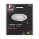 Paulmann 93961 - LED/7W IP23 Lampada da incasso dimmerabile per bagni COIN 230V bianco