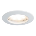 Paulmann 93973 - LED/6,8W IP44 Dimmable bathroom da incasso chiaro COIN 230V