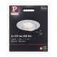 Paulmann 93977 - LED/6,8W IP23 Lampada da incasso per bagno COIN 230V bianco