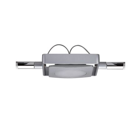 Paulmann 94107 - Set di 4 LED da 4,3 W, sistema completo a cavo MAC 230 V, cromo satinato