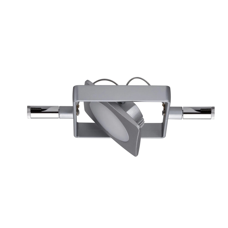 Paulmann 94107 - Set di 4 LED da 4,3 W, sistema completo a cavo MAC 230 V, cromo satinato