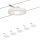 Paulmann 94109 - SET 5xLED/4,3W Sistema a cavo completo MAC 230V bianco