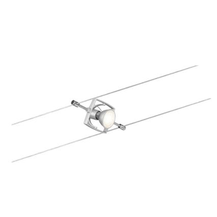 Paulmann 94133 - Set 5xGU5,3/10W, sistema completo a cavo MAC 230V, cromo opaco