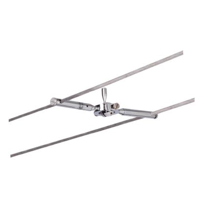 Paulmann 94147 - 1x GU5.3/10W Faretto per sistema a cavo TOGO 12V cromo opaco