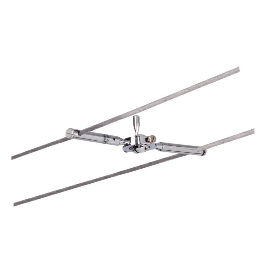 Paulmann 94147 - 1x GU5.3/10W Faretto per sistema a cavo TOGO 12V cromo opaco