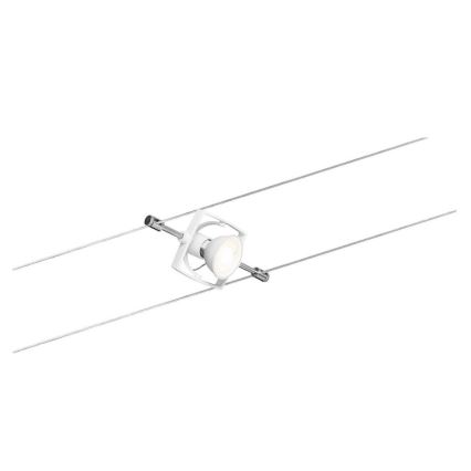 Paulmann 94149 - SET 5xGU5,3/10W Faretto per sistema a cavi TECH 230V bianco