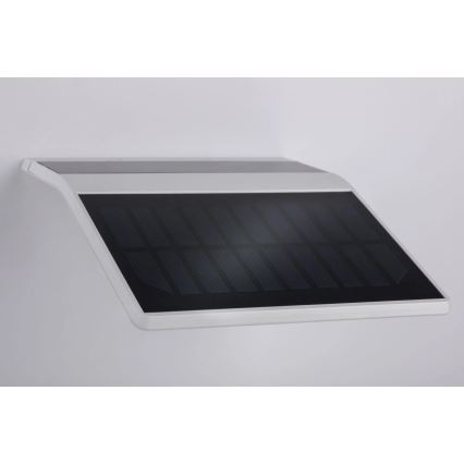 Paulmann 94244 - Applique solare da parete LED/1,2W IP44 con sensore YOKO 3,7V 1800 mAh bianca