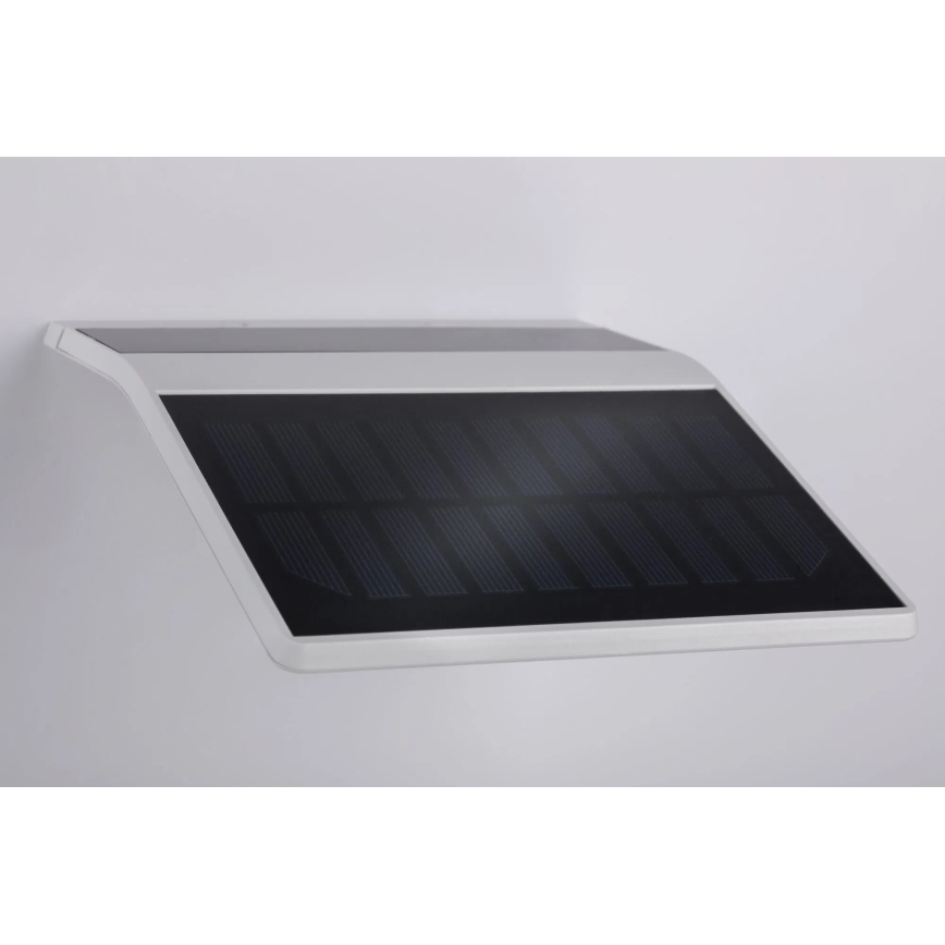 Paulmann 94244 - Applique solare da parete LED/1,2W IP44 con sensore YOKO 3,7V 1800 mAh bianca