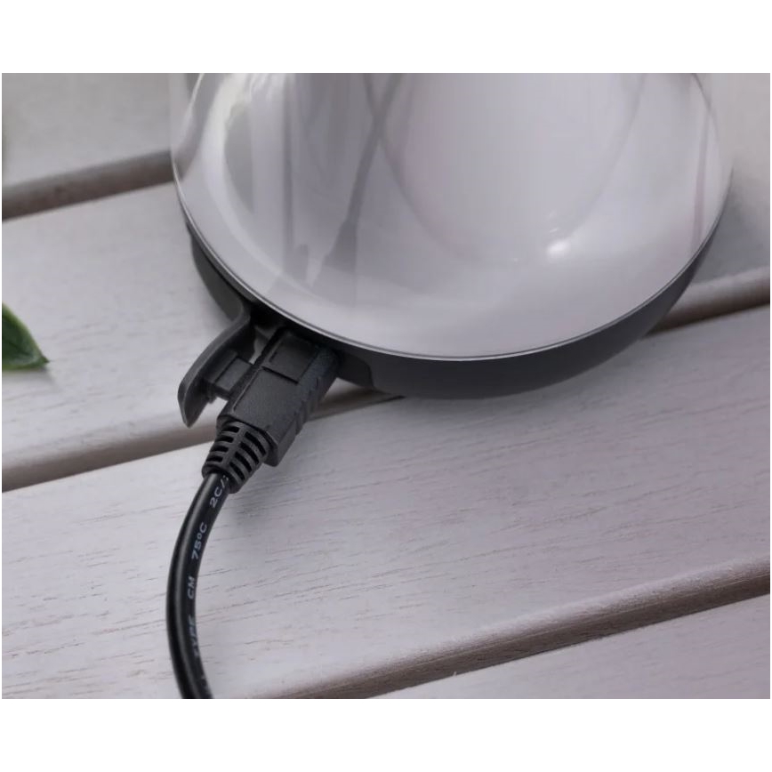 Paulmann 94267 - Lampada LED/1,3W IP44 dimmerabile per esterni CUPULINO 5V 2000 mAh