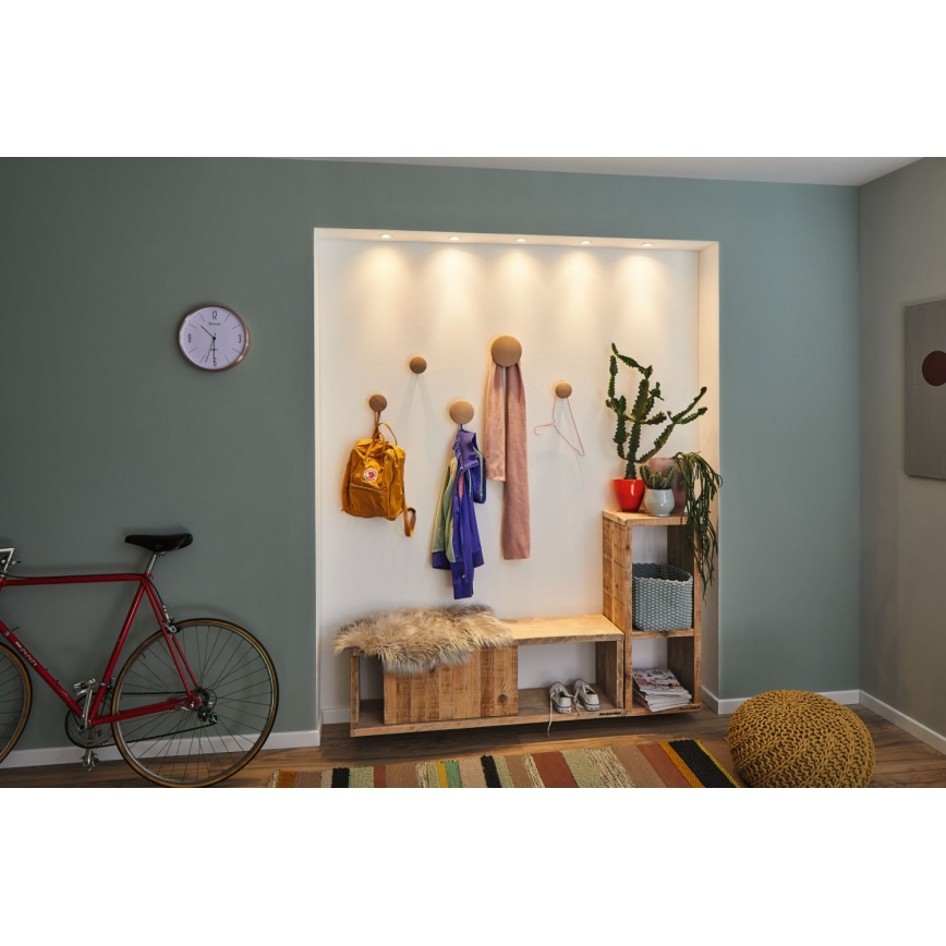 Paulmann 94299 - SET 3xLED/4W IP44 Lampada da incasso per bagno NOVA 230V