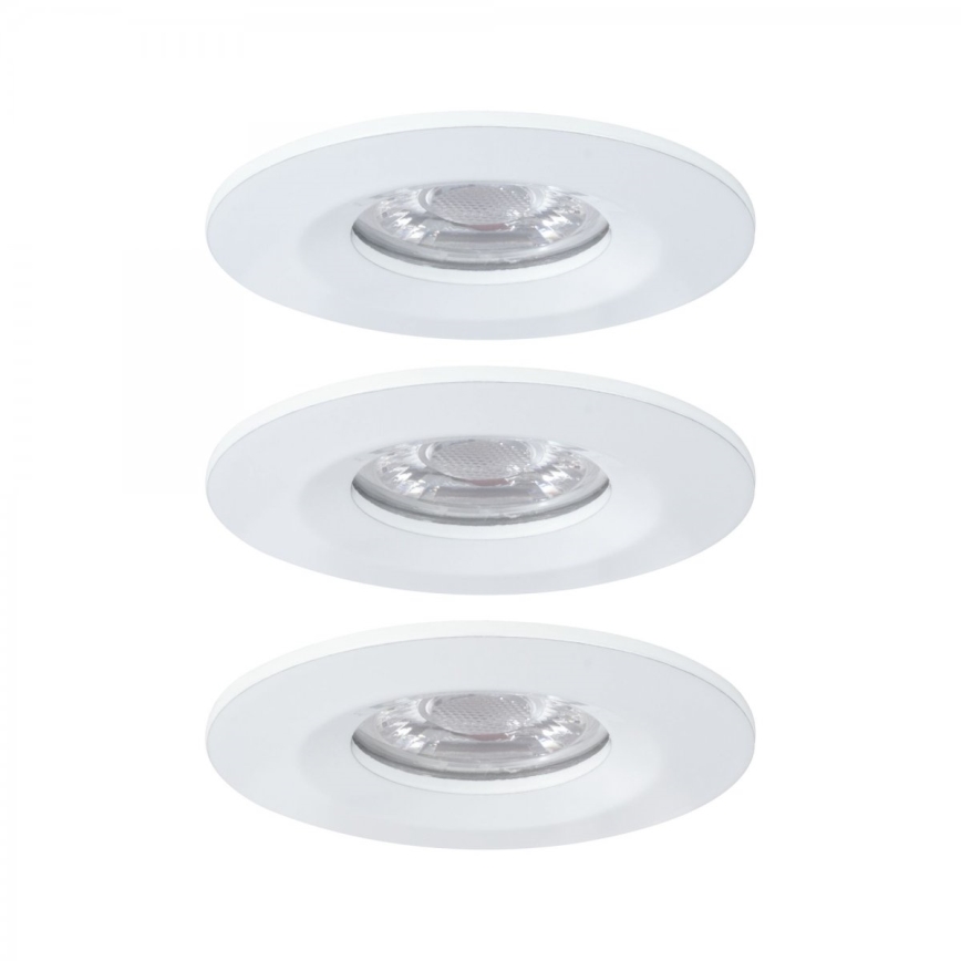 Paulmann 94299 - SET 3xLED/4W IP44 Lampada da incasso per bagno NOVA 230V