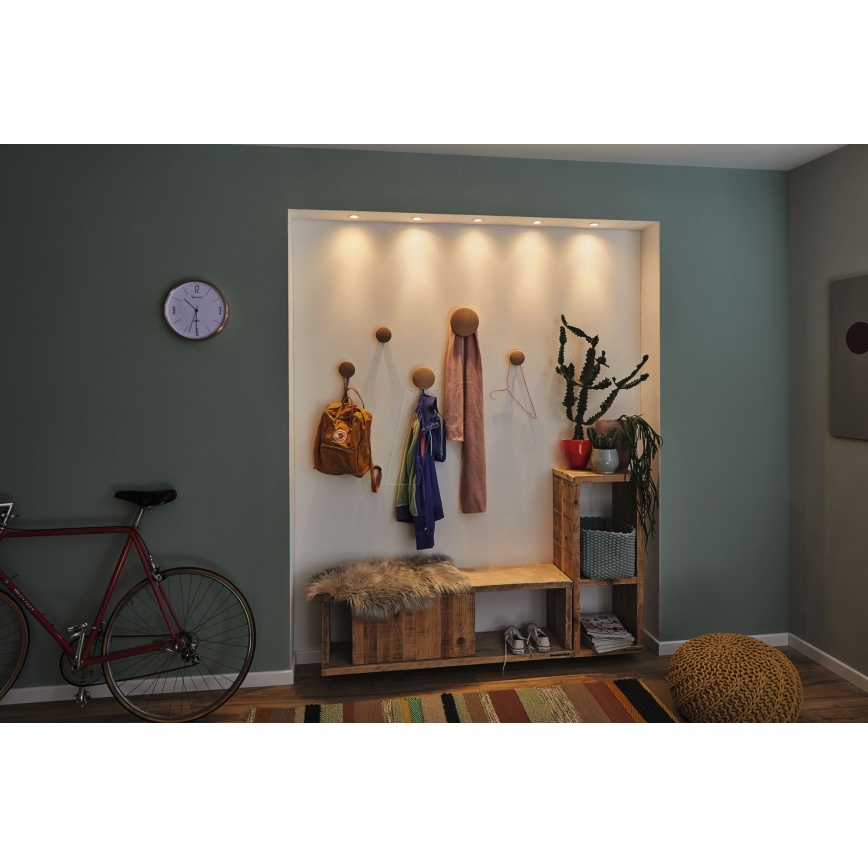Paulmann 94304 - LED/4W IP44 Lampada da incasso per bagno COIN 230V