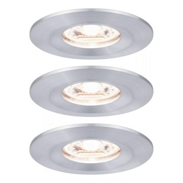 Paulmann 94305 - SET 3xLED/4W IP44 Lampada da incasso per bagno NOVA 230V