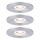 Paulmann 94305 - SET 3xLED/4W IP44 Lampada da incasso per bagno NOVA 230V