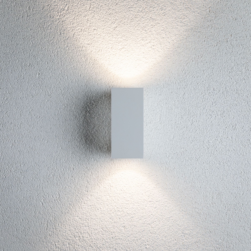 Paulmann 94330 - 2xLED/2,8W IP44 Applique da esterno  FLAME 230V bianca