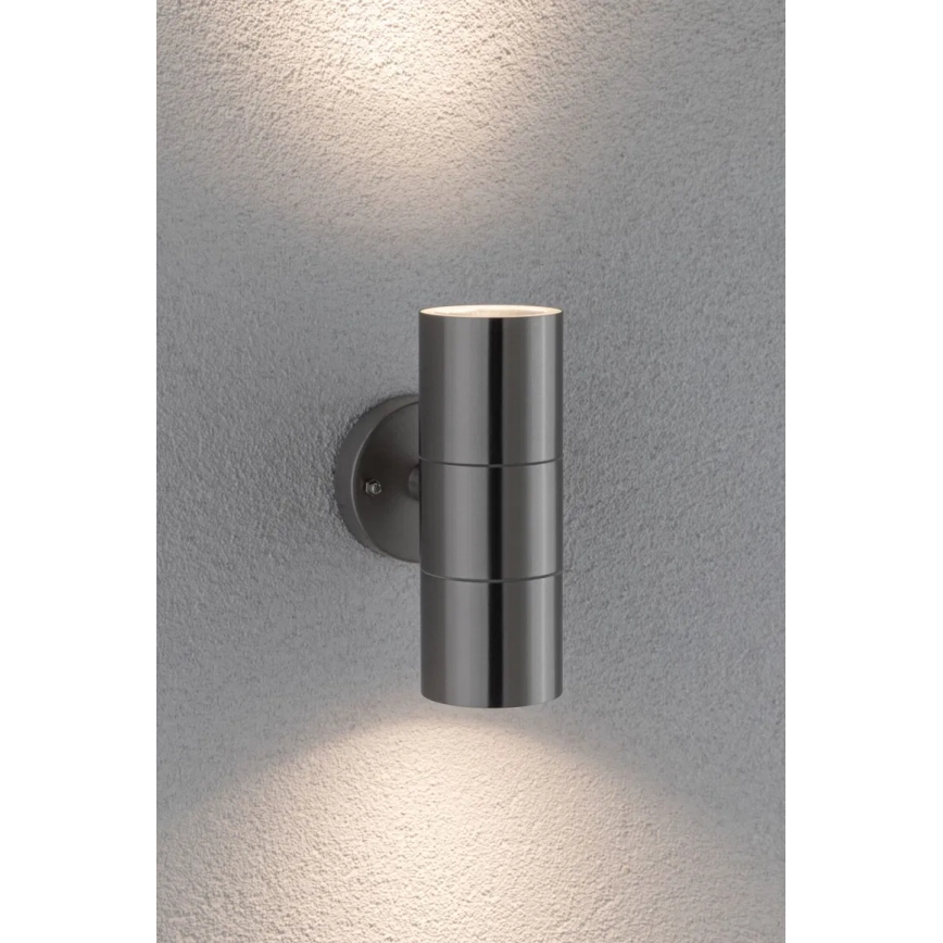Paulmann 94331 - 2xGU10/10W IP44 Applique da esterno FLAME 230V