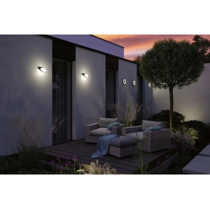 Paulmann 94401 - LED/10W IP44 Applique da esterno SFERA 230V