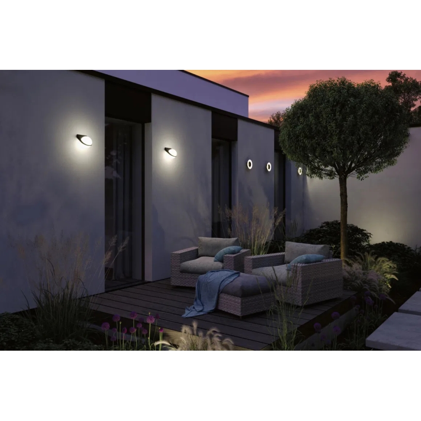 Paulmann 94401 - LED/10W IP44 Applique da esterno SFERA 230V