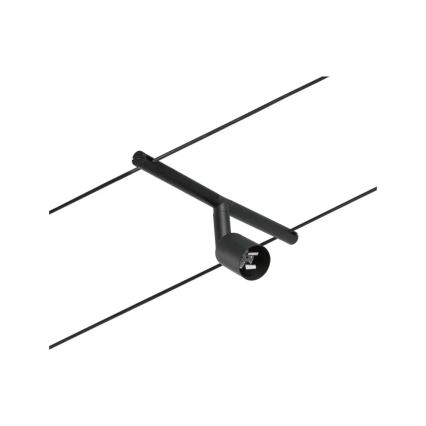 Paulmann 94446 - SET 5xGU5,3/10W Sistema a cavo completo SALT 230V nero