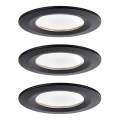 Paulmann 94473 - SET 3xLED/6W IP44 Lampada da incasso per bagno NOVA 230V