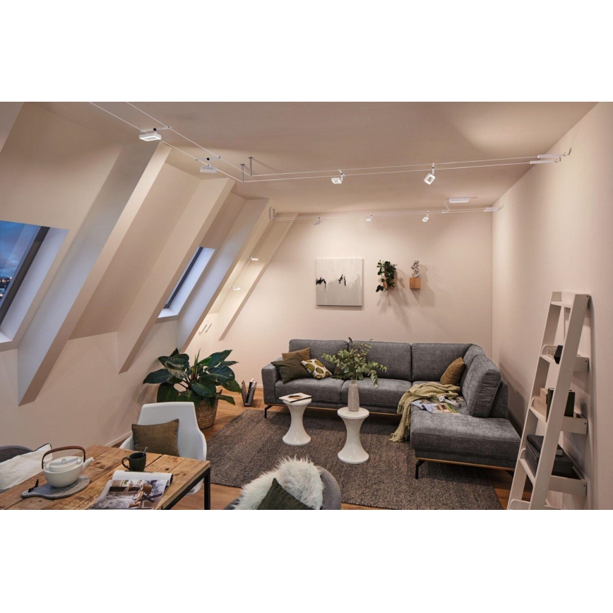 Paulmann 94483 - KIT 5xLED/4,8W Sistema completo a cavo FRAME 230V bianco