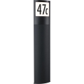 Paulmann 94514 - LED/8,5W IP44 Numero civico dimmerabile con sensore di movimento e sensore crepuscolare PADEA 230V antracite