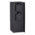 Paulmann 94657 - Multipresa verticale da esterno RIO 2Z SCHUKO 230V IP44