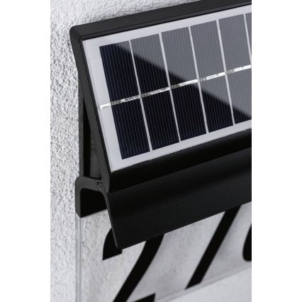 Paulmann 94694 - LED/0,2W IP44 Numero civico solare NEDA 3,7V 1800 mAh