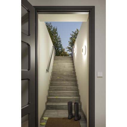 Paulmann 94955 - LED/20,5W IP65 Applique da parete per esterni dimmerabile AUREVA 230V 2200/3000/4000K antracite