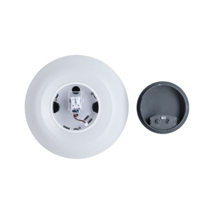 Paulmann 94956 - LED/20,5W IP65 Applique da esterno dimmerabile con sensore di movimento e sensore crepuscolare AUREVA 230V 2200/3000/4000K antracite