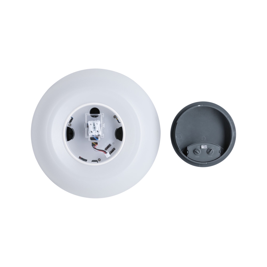 Paulmann 94956 - LED/20,5W IP65 Applique da esterno dimmerabile con sensore di movimento e sensore crepuscolare AUREVA 230V 2200/3000/4000K antracite