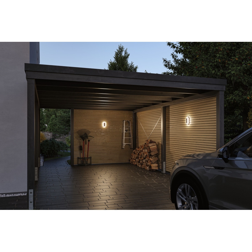 Paulmann 94957 - LED/18,5W IP65 Applique da esterno dimmerabile ELUNOR 230V 2200/3000/4000K antracite