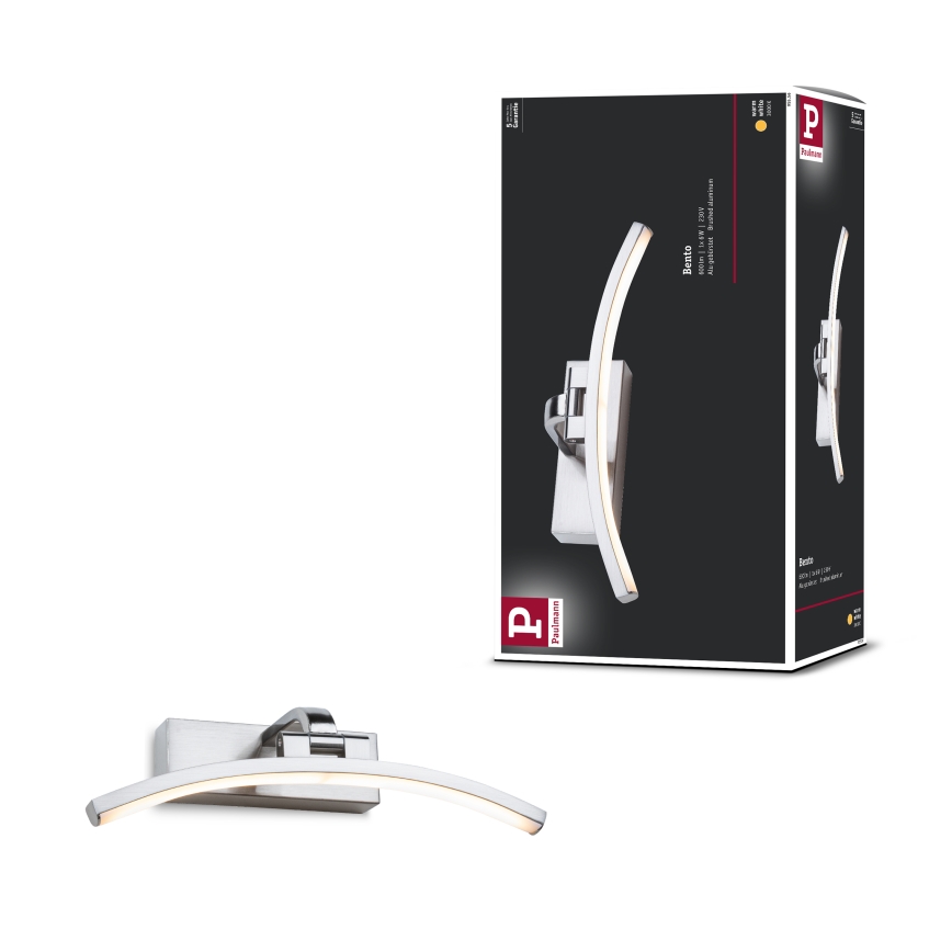Paulmann 95556 - LED/6W Lampada per quadri BENTO 230V 30 cm cromo satinato