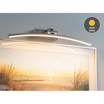 Paulmann 95558 - LED/10W Lampada per quadri BENTO 230V 50 cm cromo opaco