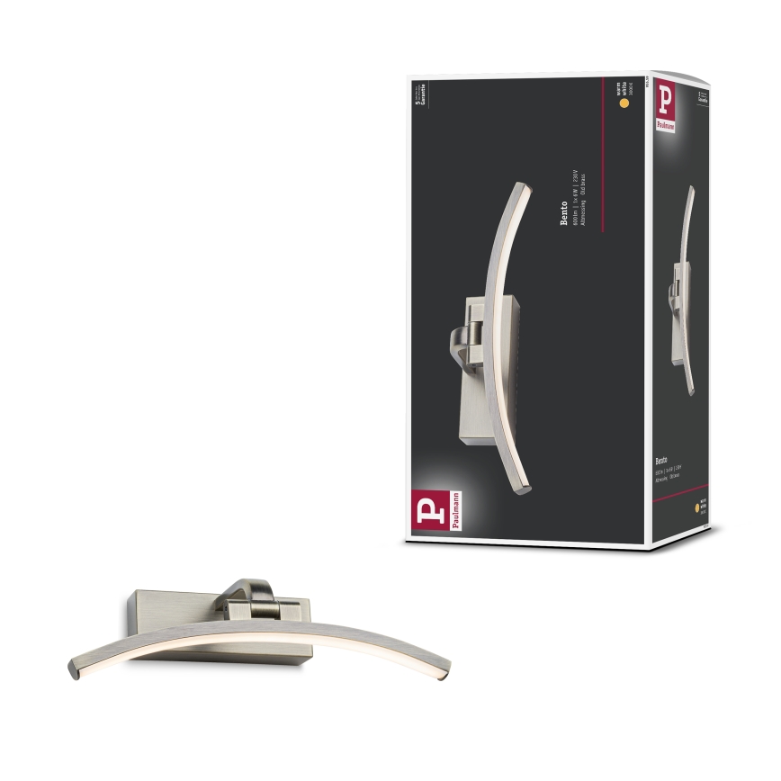 Paulmann 95559 - LED/6W Lampada per quadri BENTO 230V 30 cm in ottone