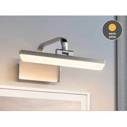 Paulmann 95571 - Lampada per quadri LED/6W RENAN 230V 30 cm cromo opaco