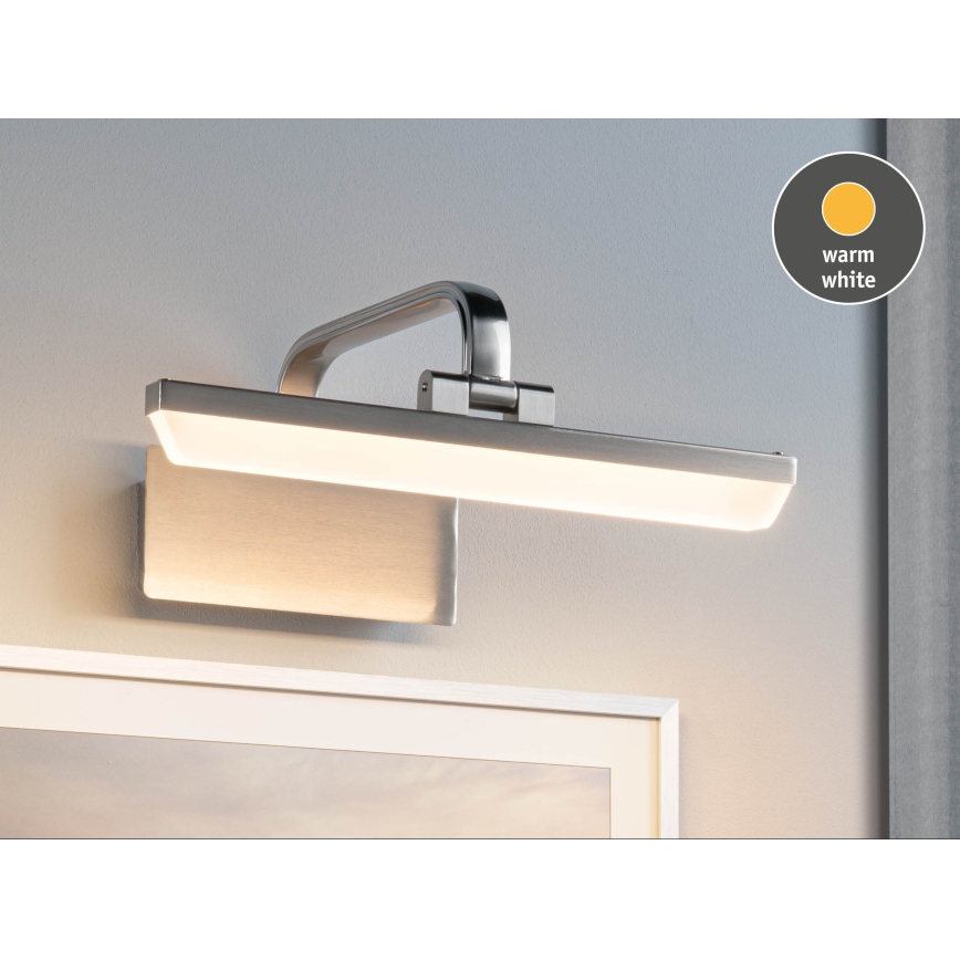 Paulmann 95571 - Lampada per quadri LED/6W RENAN 230V 30 cm cromo opaco