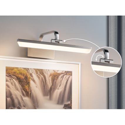 Paulmann 95572 - LED/9,5 W Lampada per quadri RENAN 230 V 40 cm cromo opaco