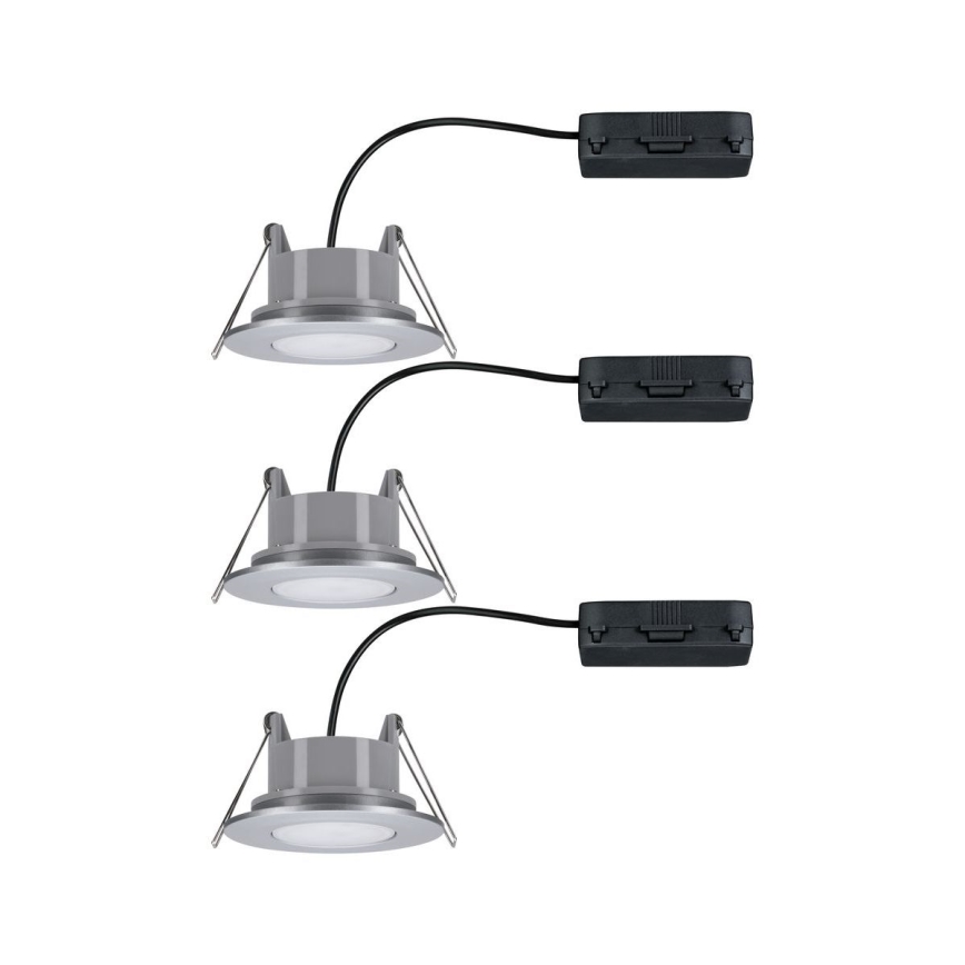 Paulmann 99933 - SET 3x LED/5,2W IP65 Lampada da incasso dimmerabile per bagni 230V