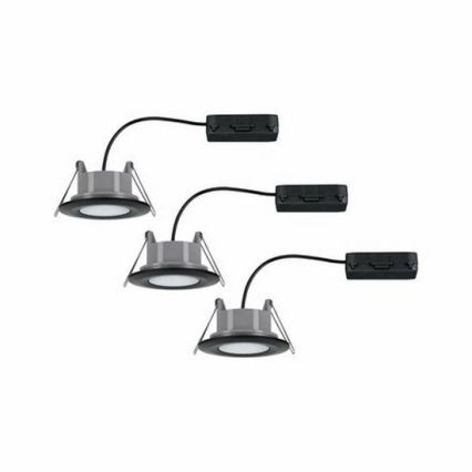 Paulmann 99991 - SET 3xLED/6W IP65 Lampada da incasso per bagno CALLA 230V