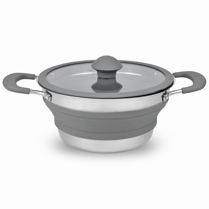 Pentola da campeggio pieghevole 1,5 L