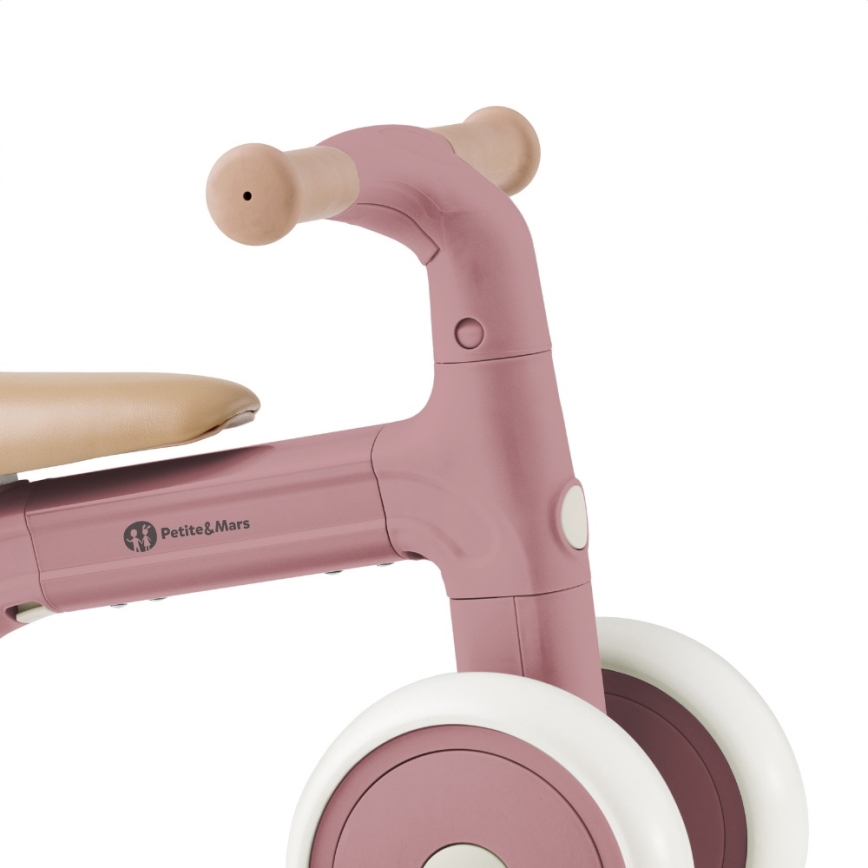 PETITE&MARS - Bicicletta senza pedali 3 in 1 BINGO Rosa polvere