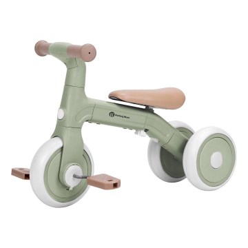 PETITE&MARS - Bicicletta senza pedali 3 in 1 BINGO Sage Leaf per bambini
