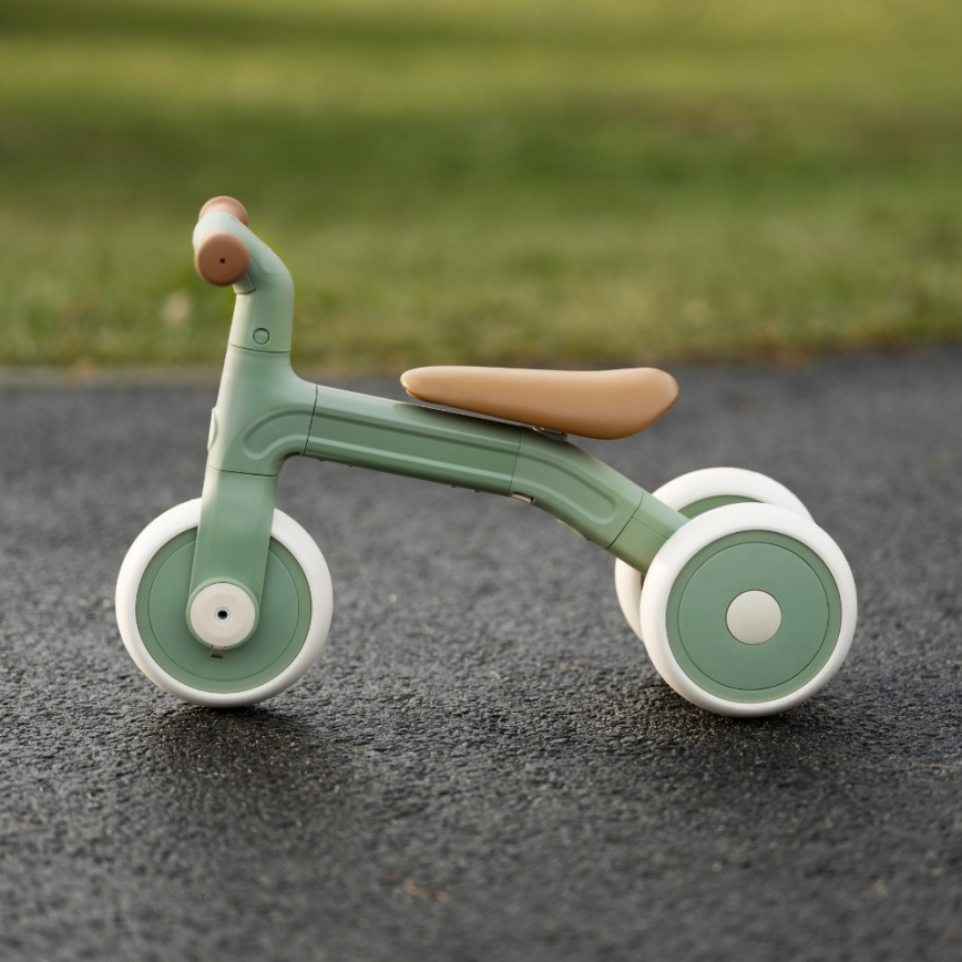 PETITE&MARS - Bicicletta senza pedali 3 in 1 BINGO Sage Leaf per bambini