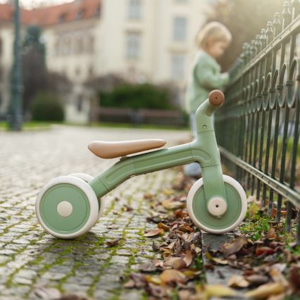 PETITE&MARS - Bicicletta senza pedali 3 in 1 BINGO Sage Leaf per bambini