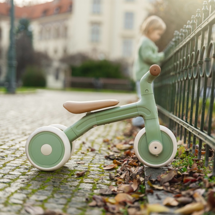PETITE&MARS - Bicicletta senza pedali 3 in 1 BINGO Sage Leaf per bambini