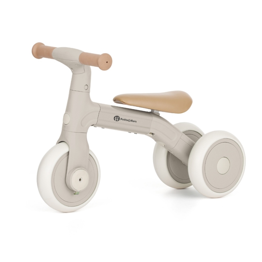 PETITE&MARS - Bicicletta senza pedali 3 in 1 per bambini BINGO Ivory White
